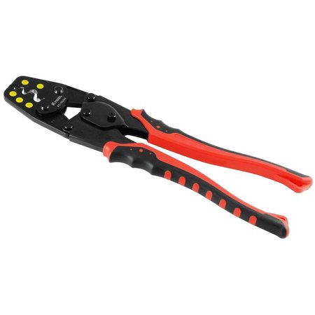 K-TOOL INTERNATIONAL Crimp/Wire Stripper, Pro Multipurpose KTI56204